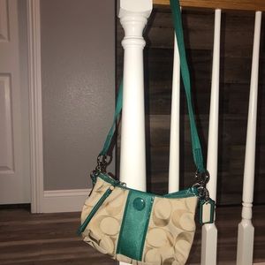 Coach cross body bag